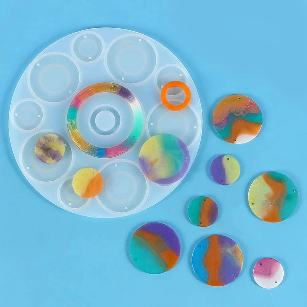 Wind Chime Silicone Molds Eardrop Necklace Casting Mold Epoxy Resin Earring Pendant Jewelry Making