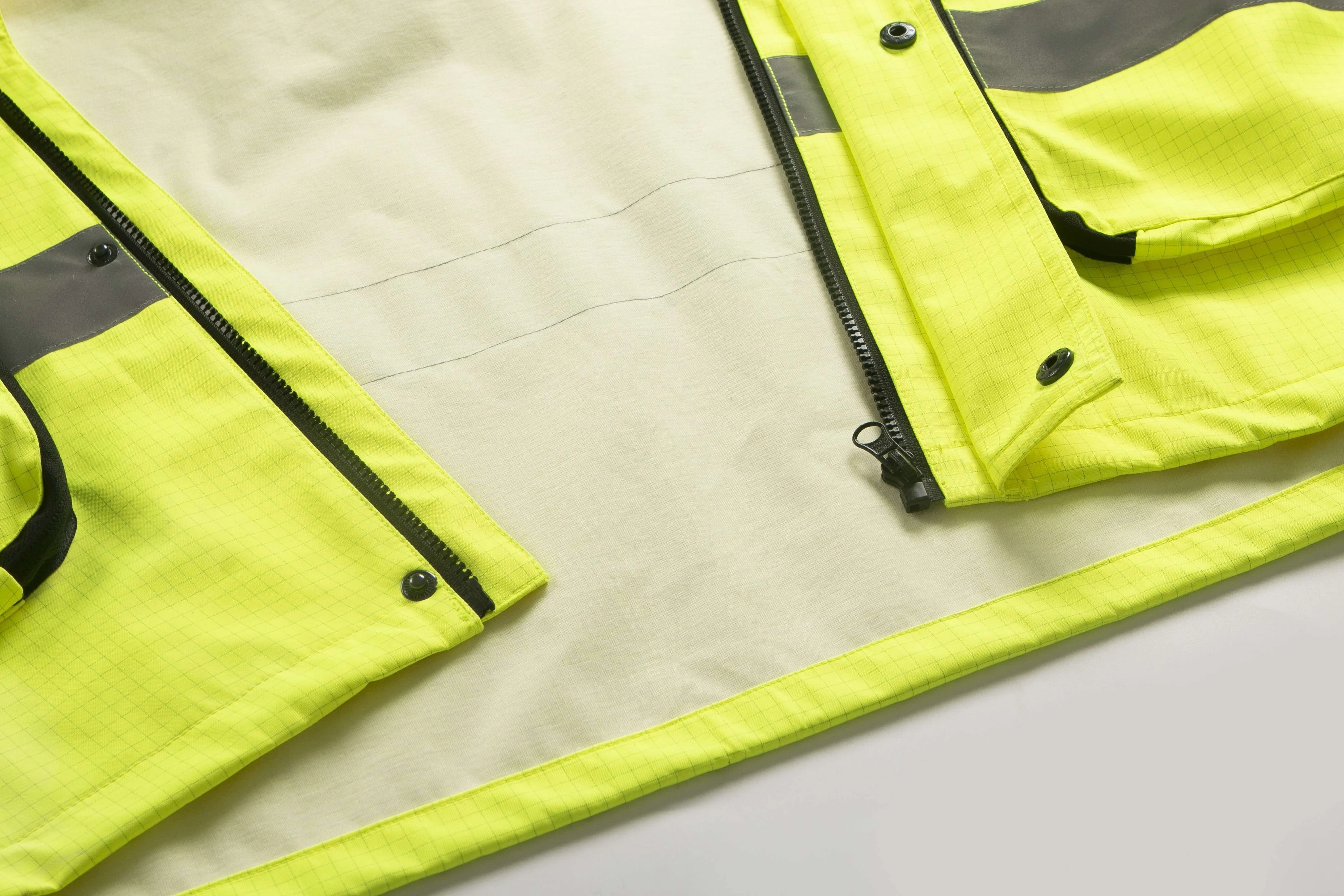 IEC61482 ARC Flash Safety Rain Wear EN20471 Waterproof Workwear Protective Jacket