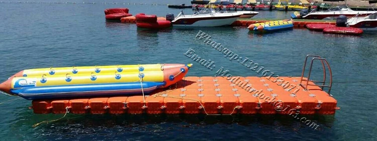 Floating water platform