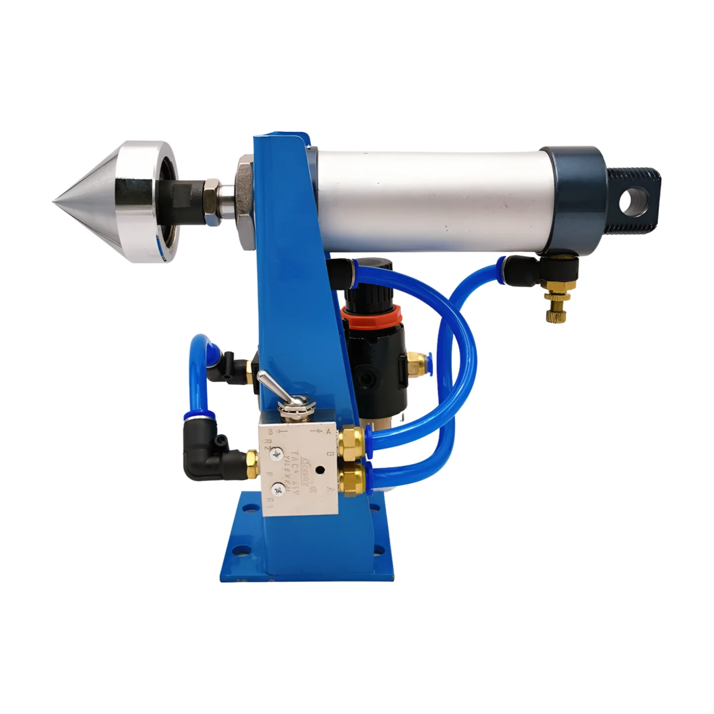 HD-50 50kg Welding Positioner Turntable With WP200 Chuck Air Power Cylinder Stroke Torch Holder And 2meters Aluminium Slide Rail