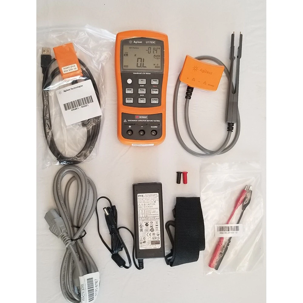 Original and New Keysight Handheld LCR Meter U1733C In Stock
