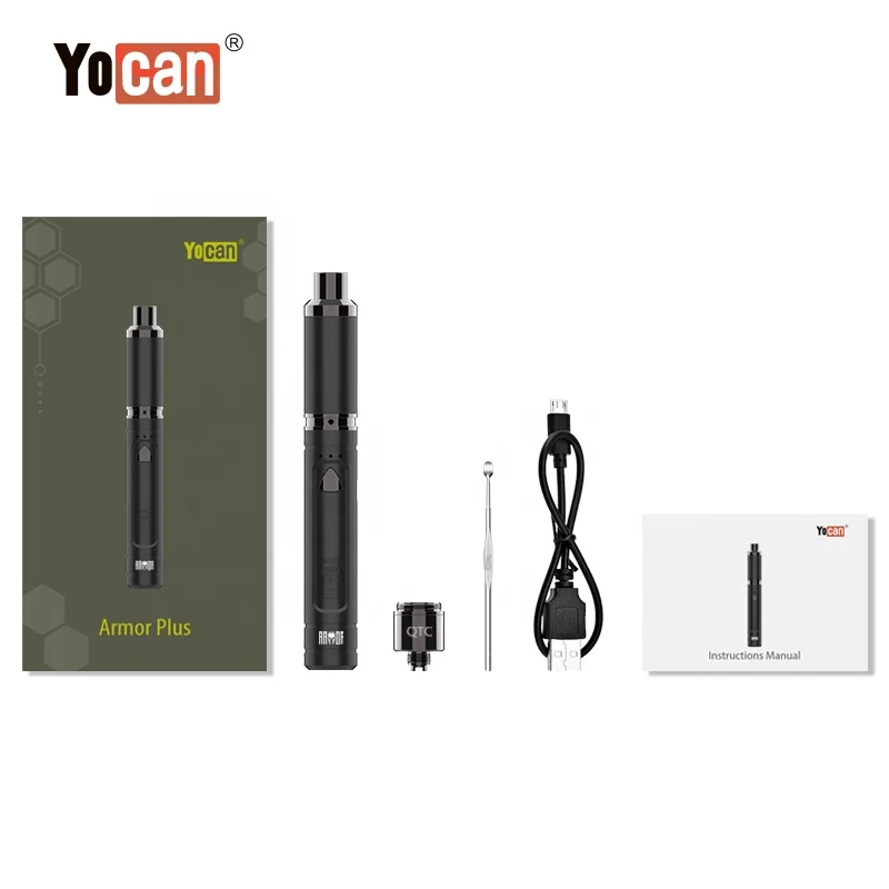 Original Armor Plus QTC Vaping E-Cigarette Concentrate 650mAh Electronic Vapor Pen Kit From