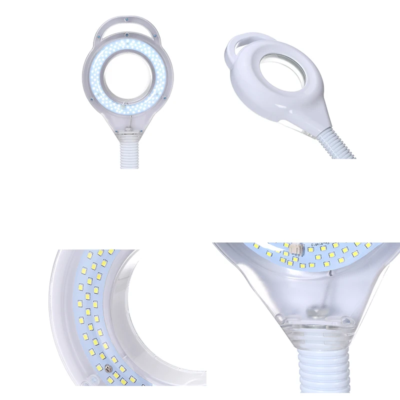 Floor Stand LED Magnifying Lamp 8X Professional Magnifying Lamp Beauty Salon Use