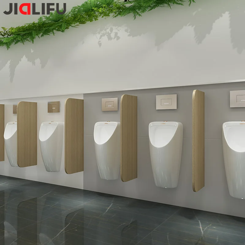 Waterproof Powder Coated Steel Board Toilet Urinal Partition
