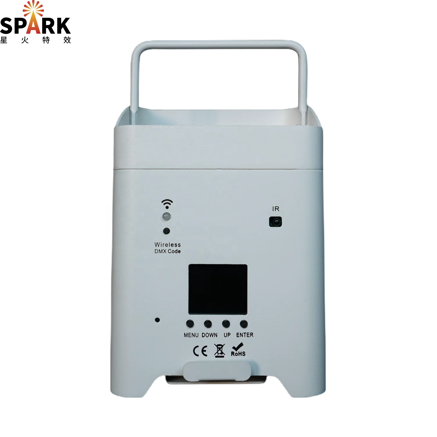 SP Wireless Control DMX 6*18W RGBWA UV 6in1 Battery Powered Uplight LED Par Light for Wedding DJ Party