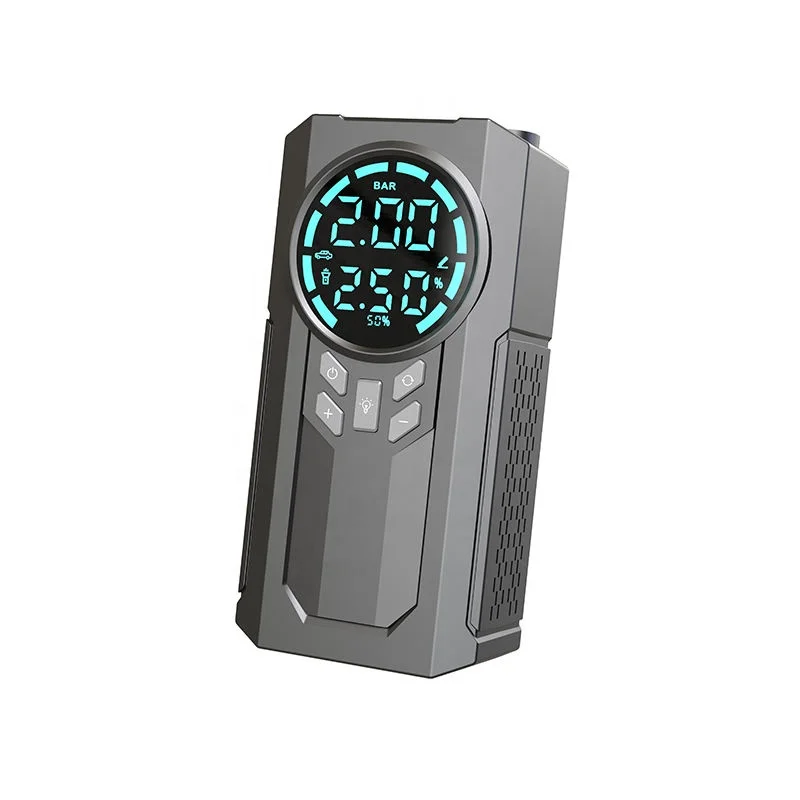 Hot Sale Car Jump Starter Air Pump Portable Air Compressor 8400MAH Portable Jump Starter With Air Pump
