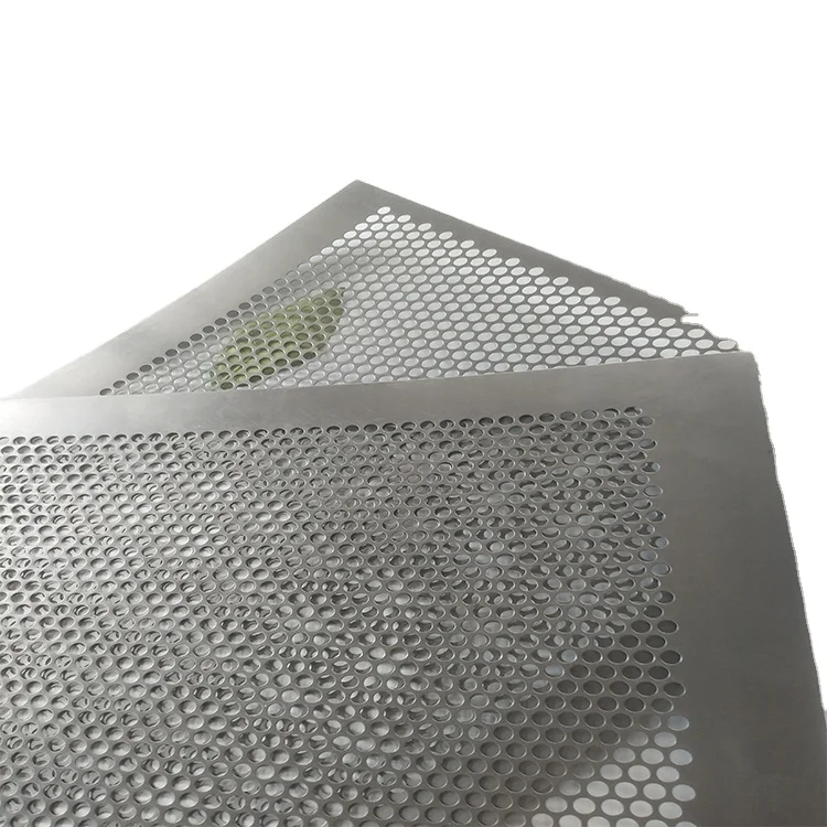 Anti-Slip Punched Aluminium Stair Nosing Anti Skid Perforated Floor Non Skid Perforated Metal Plate perforated metal mesh