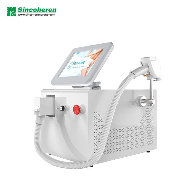 Hot portable diode laser 808 nm hair removal machine device for beauty salon spa clicnic