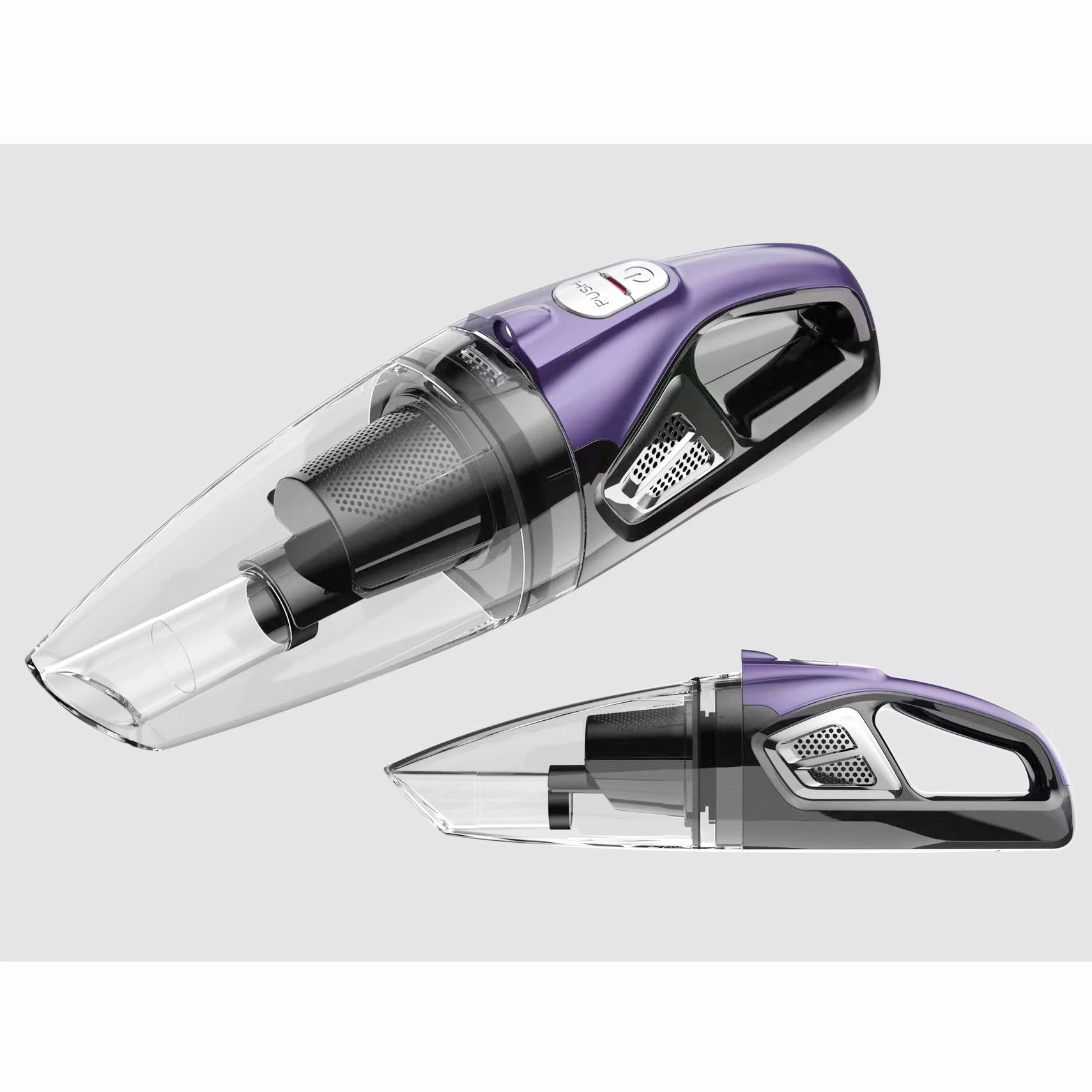 Car Vacuum Cleaner Volt Handheld Portable  Steel Washable Filter Attachments Carry Bag  Power Cord