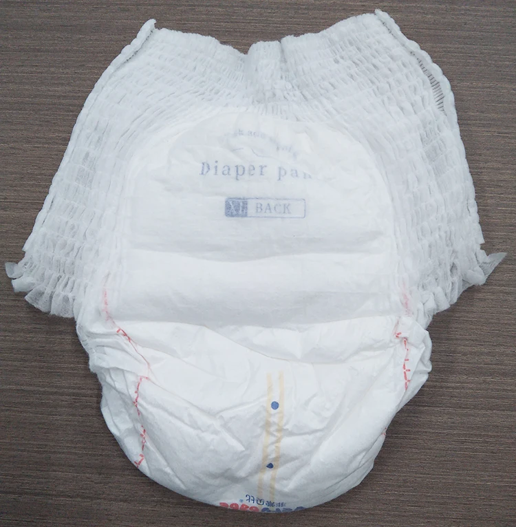 Baby diaper pants in bulk baby pants diaper disposable soft breathable  night time diaper pant baby manufacturers wholesale