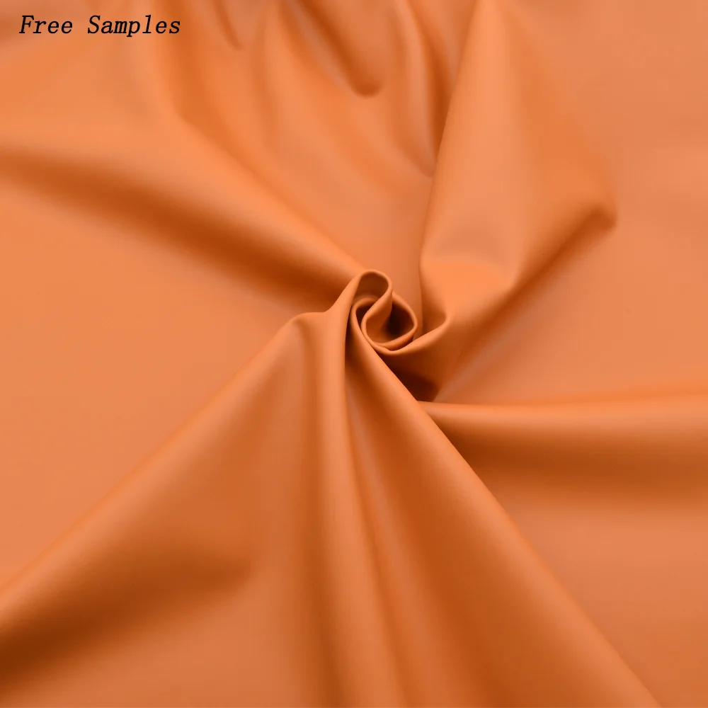 Solvent Free Stain Resistance Silicone Sofa Upholstery PU Faux Leather Outdoor UV Protection Fabrics