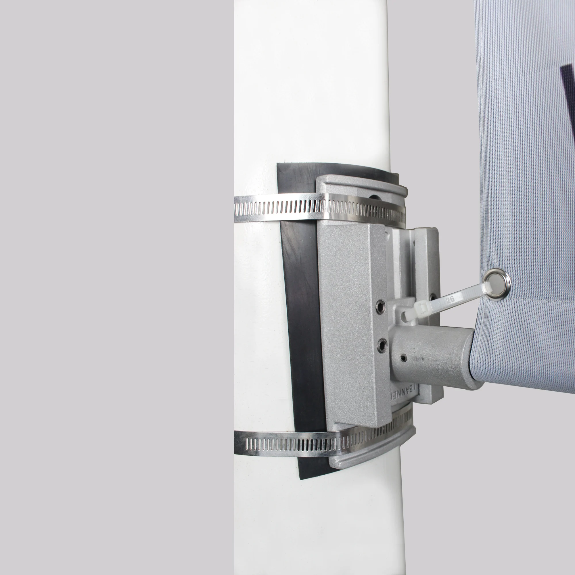 lamp post banner holder for pole banner