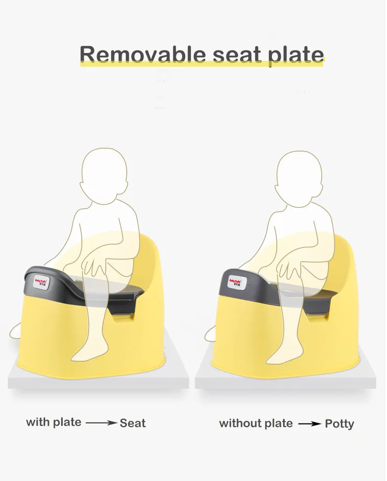 Children Size Plastic Baby Potty Training Seat Plastic Portable Travel Baby Potty Chair