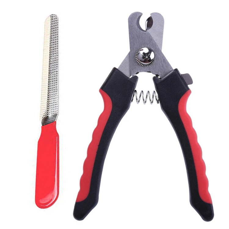 Free File Pet Nail Clipper Set Trimmer Tool Pet Grooming Trimmer Tool Professional Pet Claw Care Dog Cat Nail Cutting Clipper