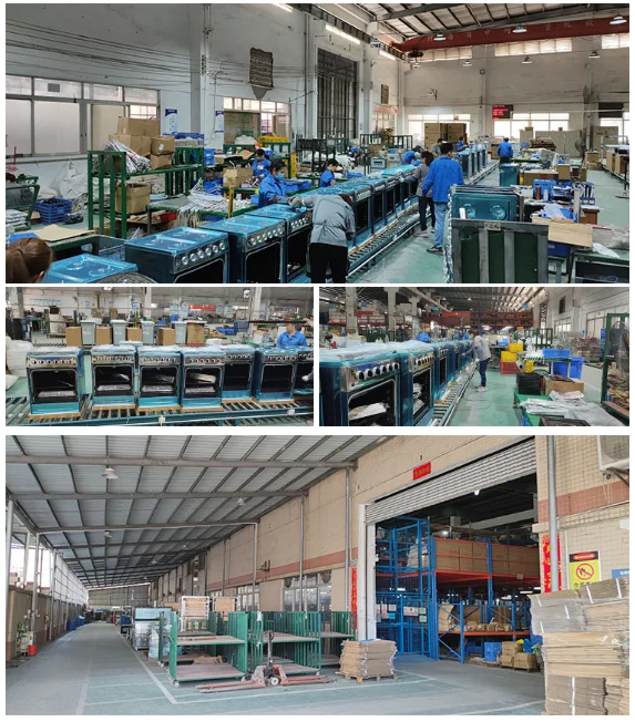 China manufacturer wholesale price oem custom home kitchen appliance free standing 4 burners gas cooker oven