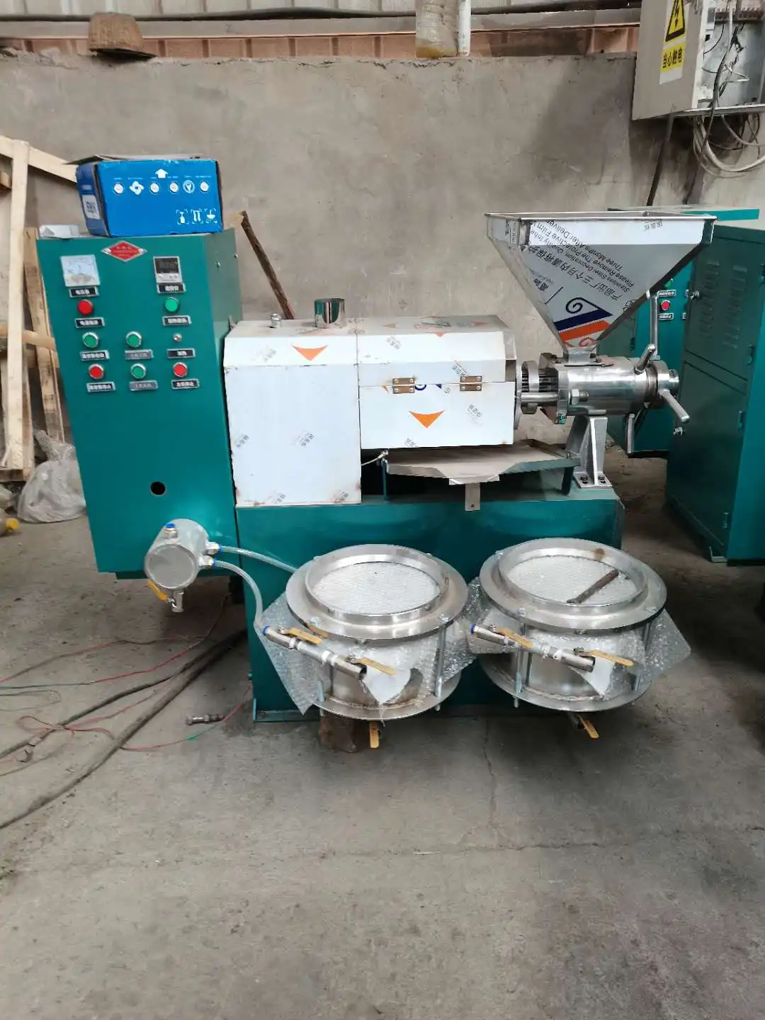 Fully automatic nut peanut oil press Cocoa Beans Appliances Extraction Peanut Production Press Oil