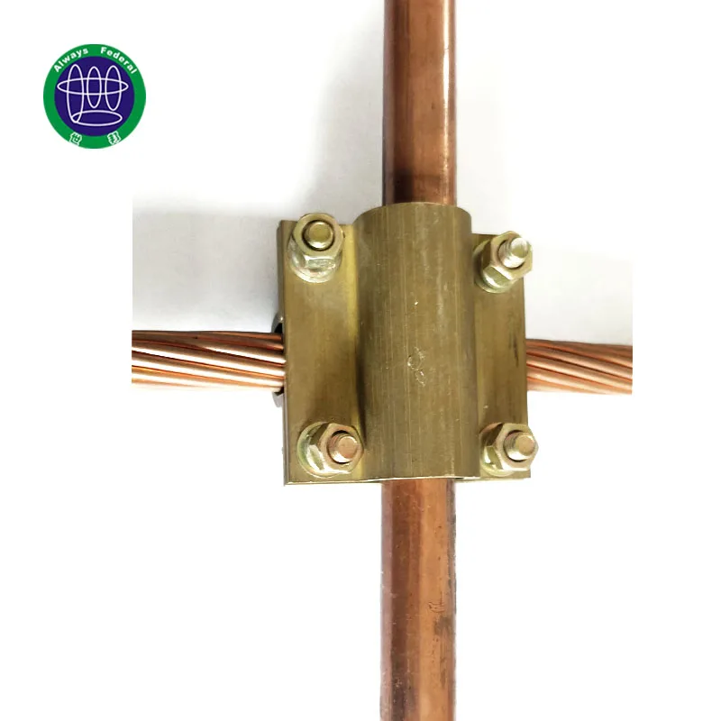 Wholesale/Custom High-performance Electrical Brass Connector For Lightning Protection System