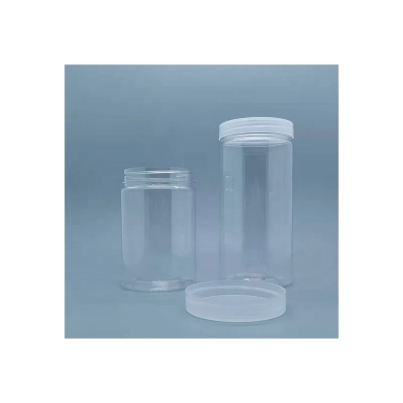 Food Honey Cookie Food Jar with Lid PET Spice Plastic Factory Direct Sale 11OZ 12OZ 350ml 350cc Plastic Pots SK Plastic Jug