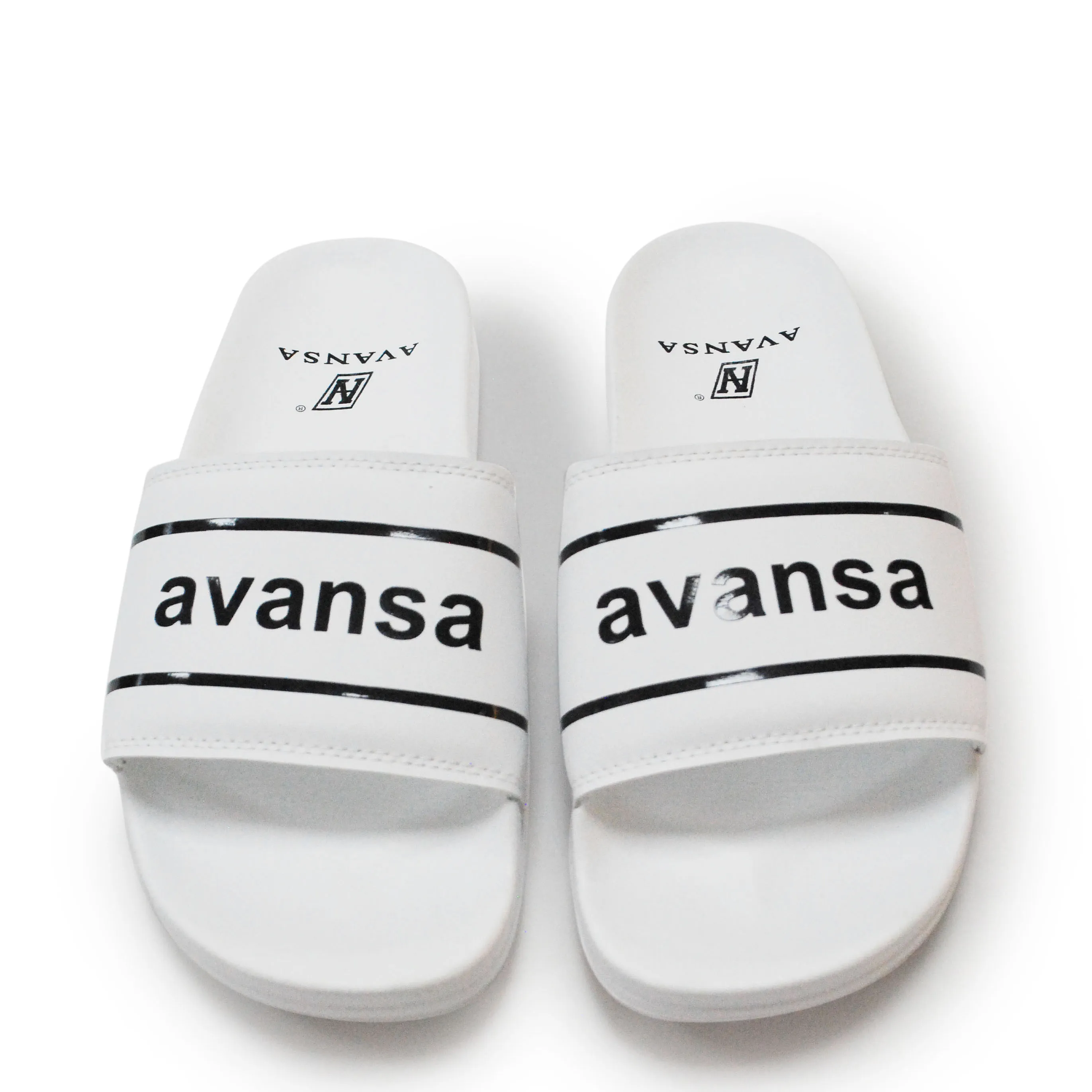 Wholesale custom sandals new design custom girls slide women open flat shoes slippers