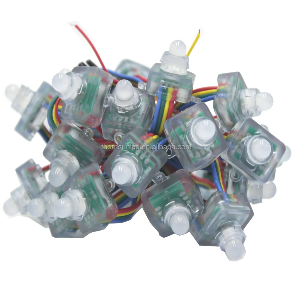 
SM16716/1903/2811/6803 digital flat led pixel 5v ip65 led pixel light 