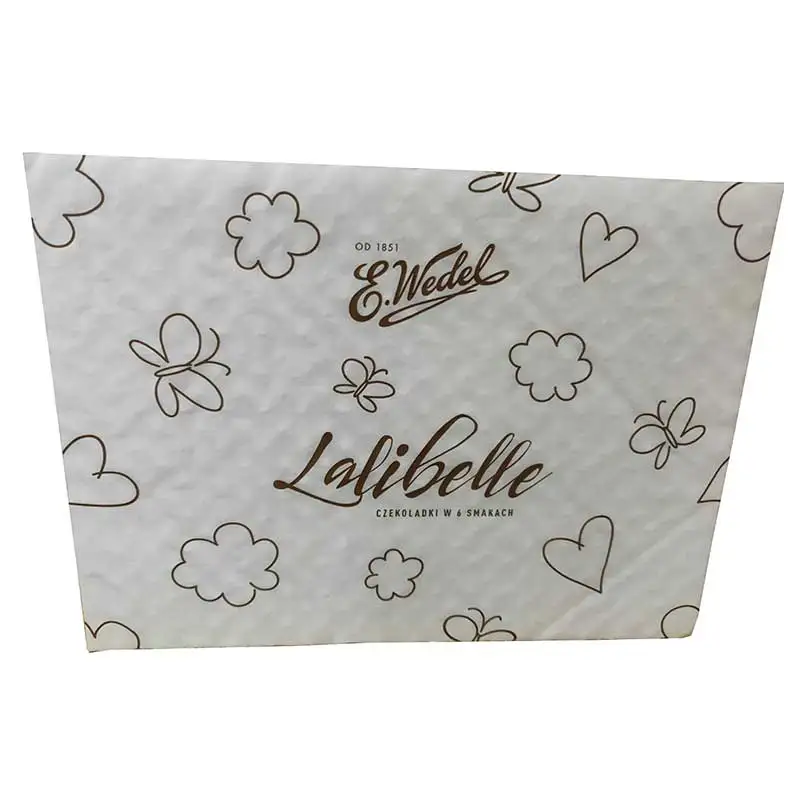 
Custom printed chocolate box liner candy paper cushioning pad 