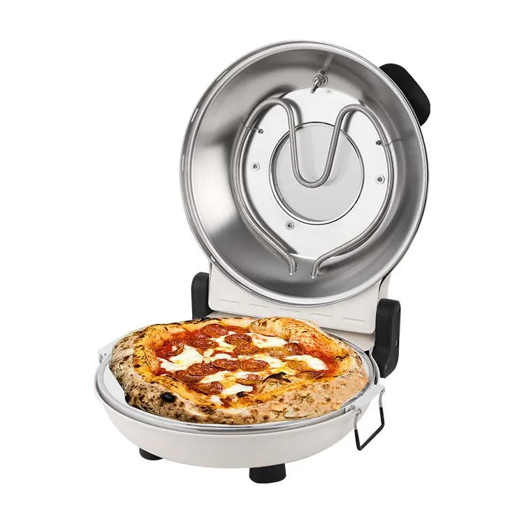 Электрическая печь для пиццы 12 дюймов 1200 Вт 400 градусов