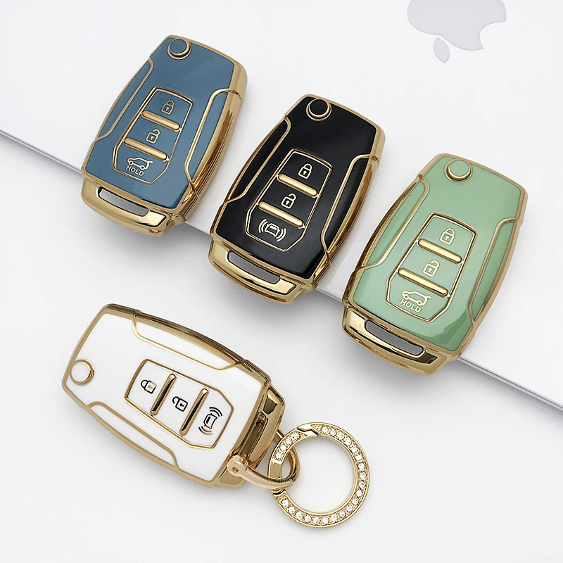 Wholesale high quality waterproof tpu case cover accessories for ssang yong lcorando/Rexton car key