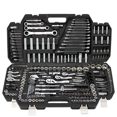 
150pcs Auto repair tools equipment Socket Spanner Set Wheel Repair For Car And Bicycles Tool Set Mechanic Toolbox 