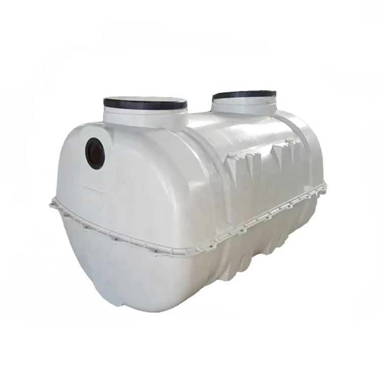 Waste Water Treatment Fiberglass Molded Septic Tank For Manufacturing Plant