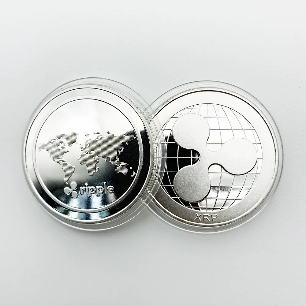 Изготовленный На Заказ Металл покрыто золотом серебром новинка xrp пульсации
