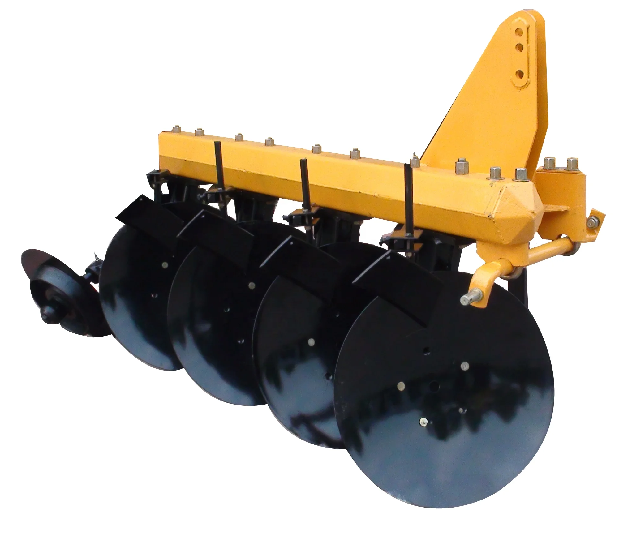 Manufacturers produce agricultural four-wheel tractor new disc plow small fish plow 1LY-3