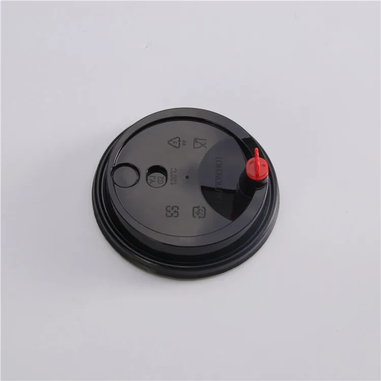 Colour Custom Heart Lid Coffee Lid for cups material pp plastic Cover