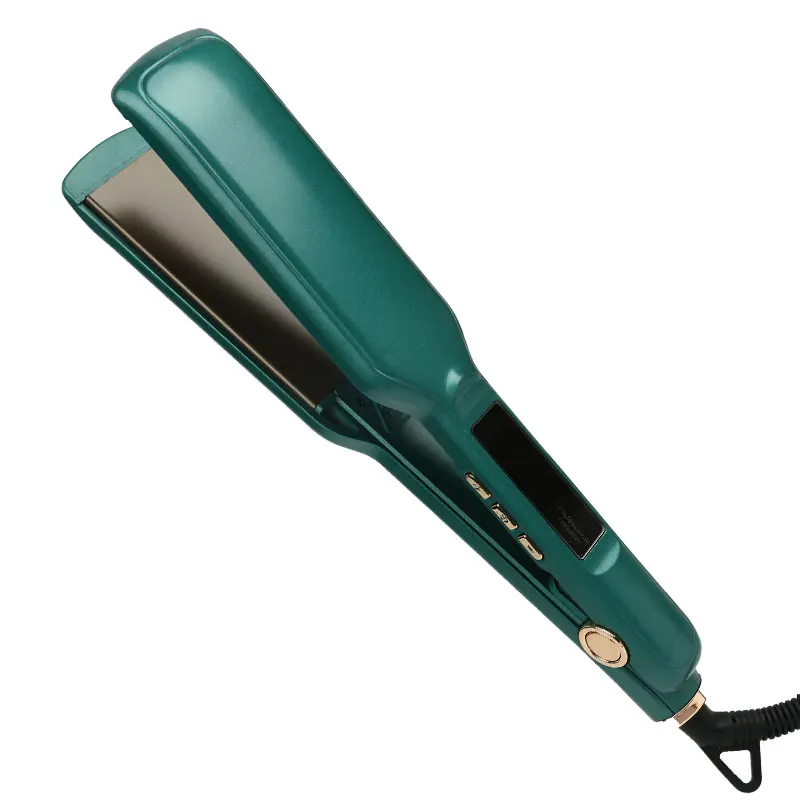 
 Выпрямитель волос с высокой температурой из титановой нержавеющей стали, электрическая щетка  