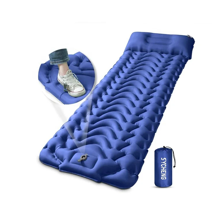 automatic camp winter Sleeping inflatable Pad Ultralight Waterproof Camping Air Mattress inflating camping mat 65cm