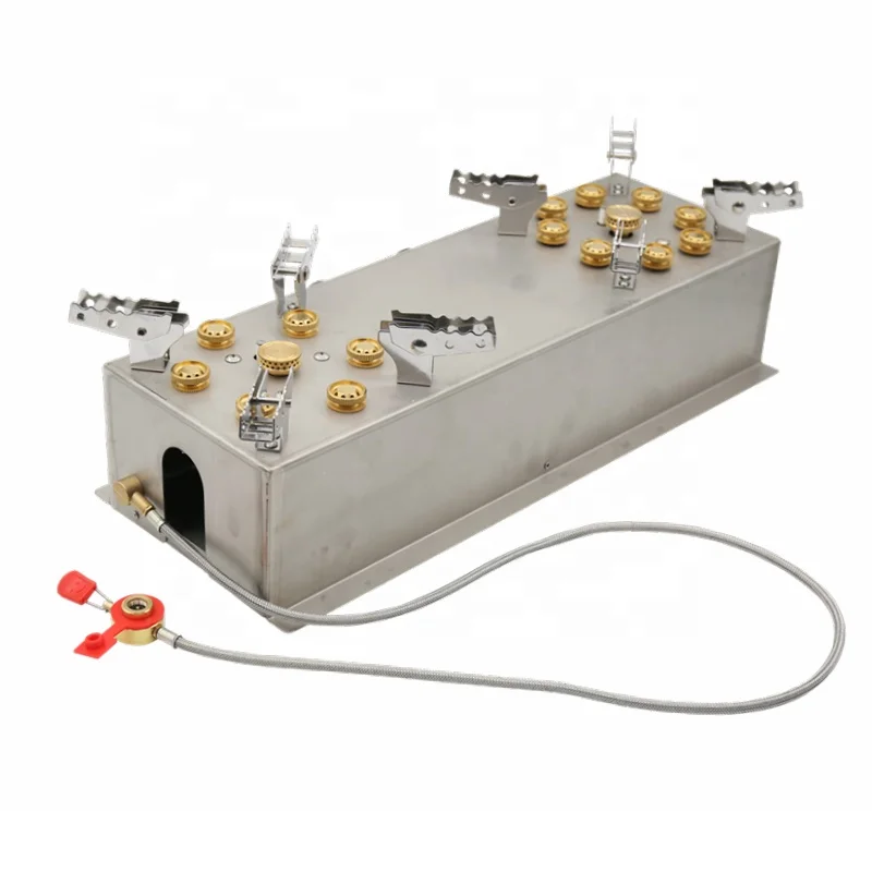 
zyzy Factory Outlet/High-power double-head outdoor stove camping stove 