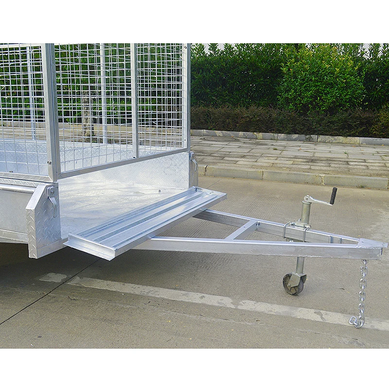 
 Открытая коробка GINO, одноосный сварной прицеп, лошадиный ящик  