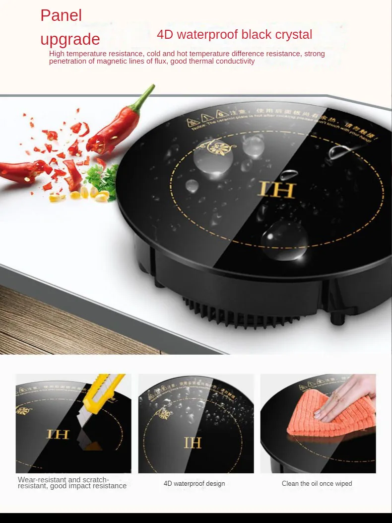 800-3500w Professional Multifunction Induction Cookers 2000W  Touch Wholesale restaurant hot pot induction cooker