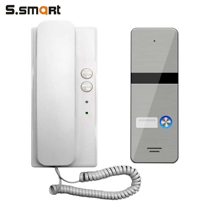 Factory Wholesale Villa Waterproof  2 Wire Line Apartment Audio Door Phone Intercom Doorbell