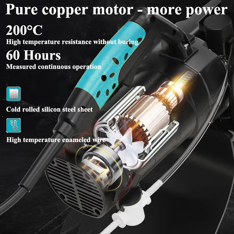 iPOPULUS Wall Cutter Electric 3800w Wall Concrete Cutter Grooving Machine For Concrete Brick Cutting 355mm Electric Wall Chaser