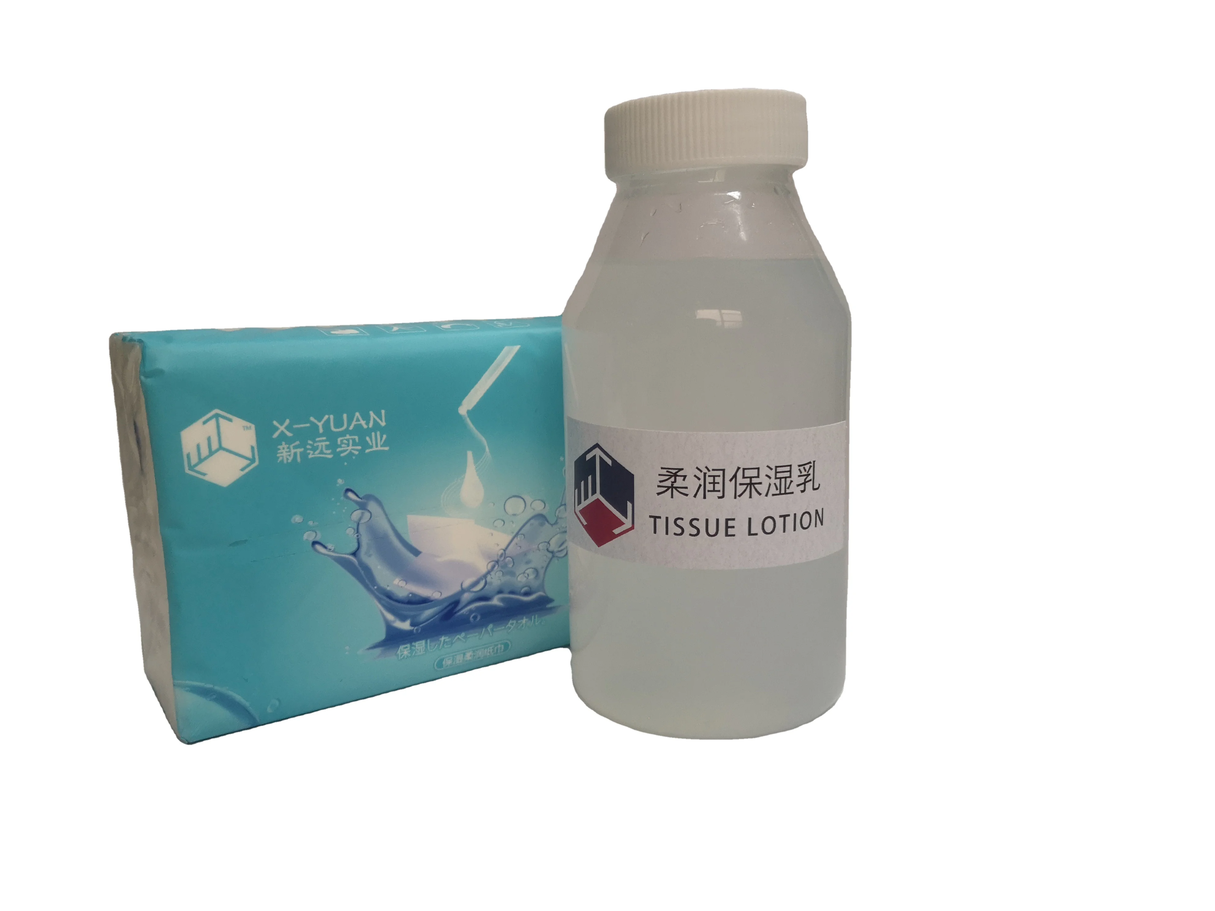 
100% native wood pulp tissue combine proportionally emulsion more moisturizing lotion tissue 