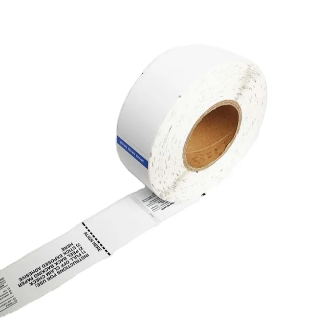 Прочные этикетки на термобумаге авиакомпании для маркировки RFID и багажной бирки.
