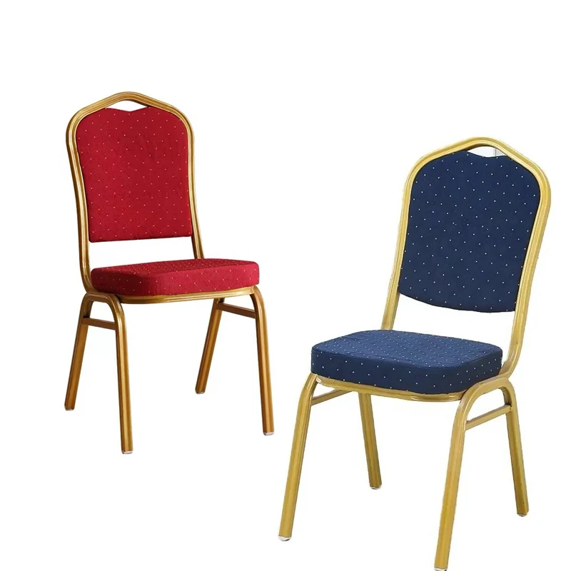 Wholesale Gold Dining Chair for Events Banquets Weddings-Hotel Friendly Stackable Trade Show Equipment