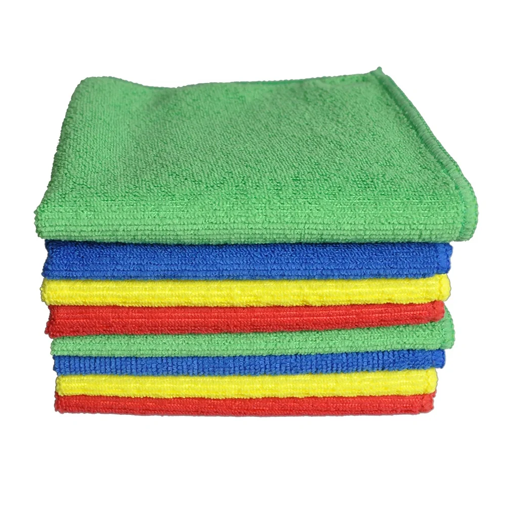 Microfiber Towel Car Dust Cleaning Cloth 80% Polyester Micro Fiber Cloth