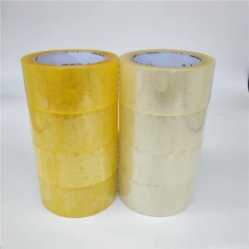 PAPER PACKAGING ADHESIVE  MANUFACTURERS BRANDED LOGO SHIPPING 40M CLEAR  BOPP TAPE