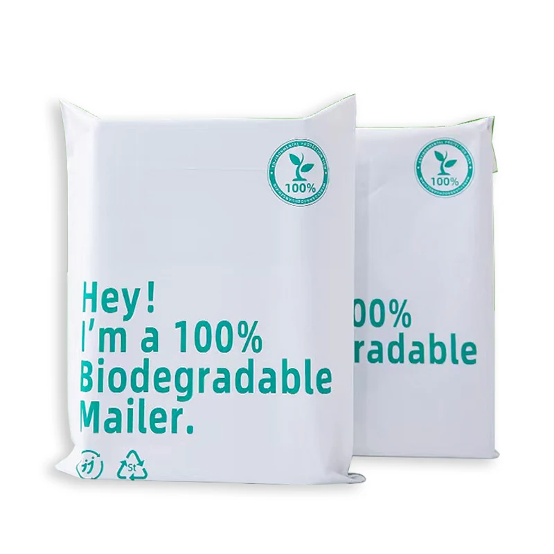 100% Compostable Poly Mailer Recycled Shipping Eco Friendly Mailing Bag For Garment, Post & Express