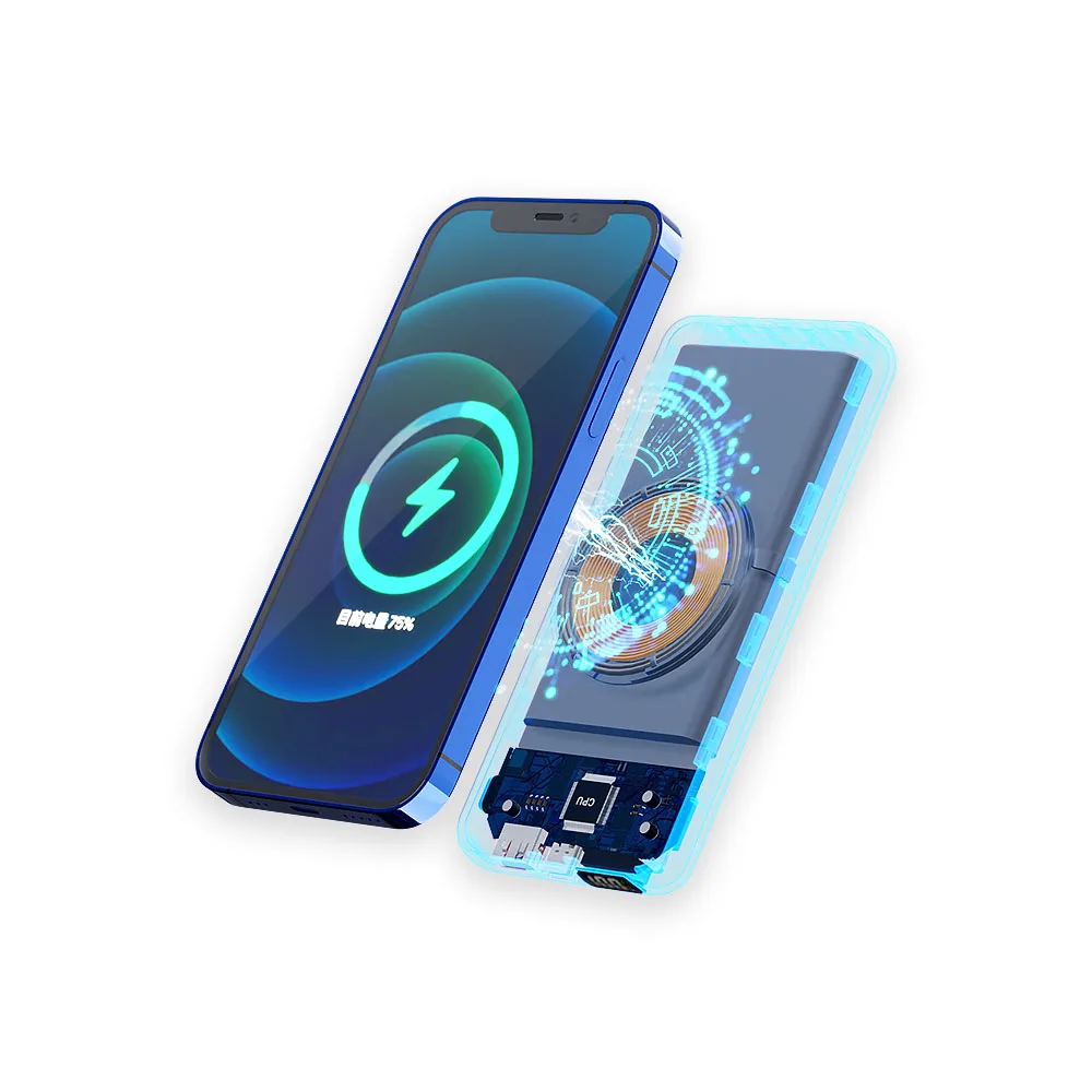 Mietubl Portable power super fast charging series MTB-P04 QC22.5 W + PD20W+ 15W wireless charger  10000 mah (37 wh)