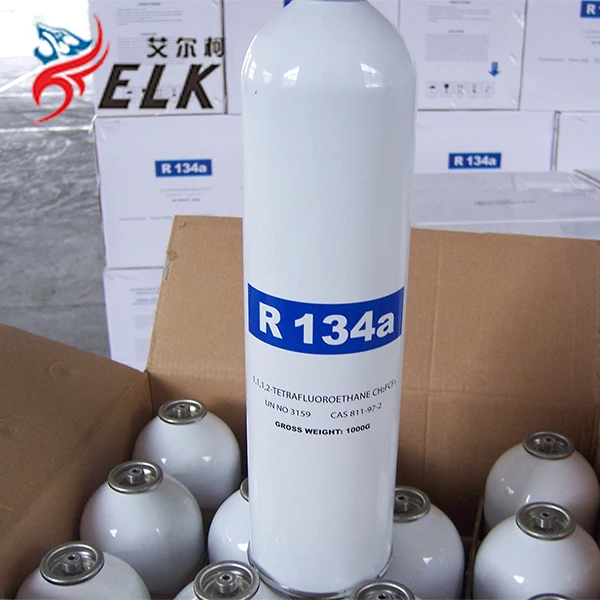 R134a Gas with 99.9% Purity