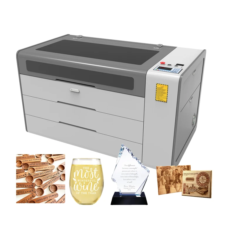 ARGUS 1300mmx900mm Mini CO2 Laser Stamp Making Machine Wood Leather Cloth Plastic Laser Engraving Machine