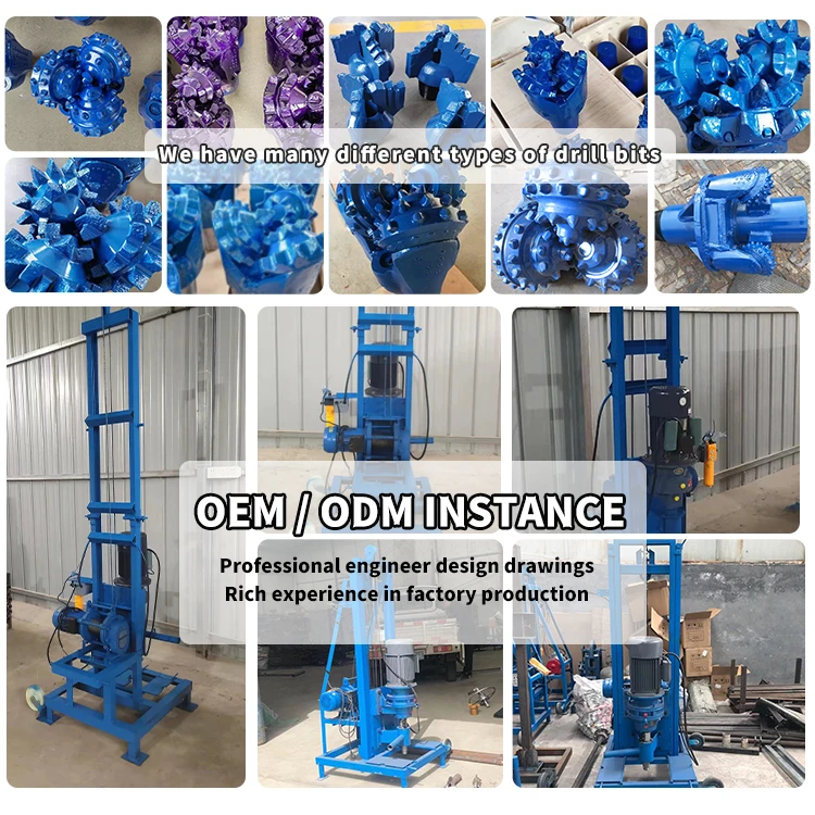 200M Core Drilling Rigs / Hydraulic Exploration Water Well Drilling Machine / Diesel Power Drilling
