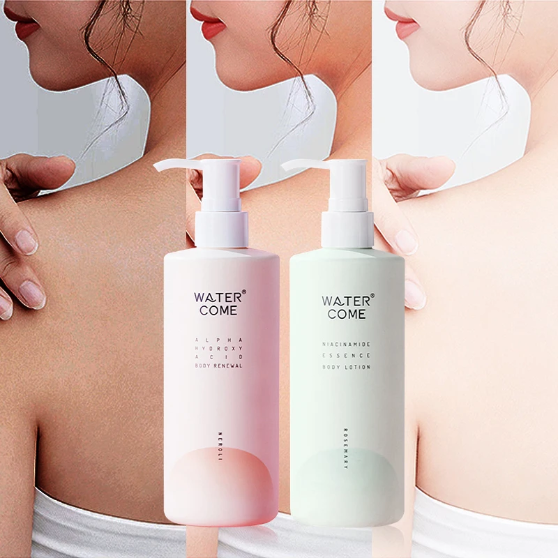 carrot cherry blossom goat milk lotion body creams and lotions skincare set whitening body lotion white skin care for women